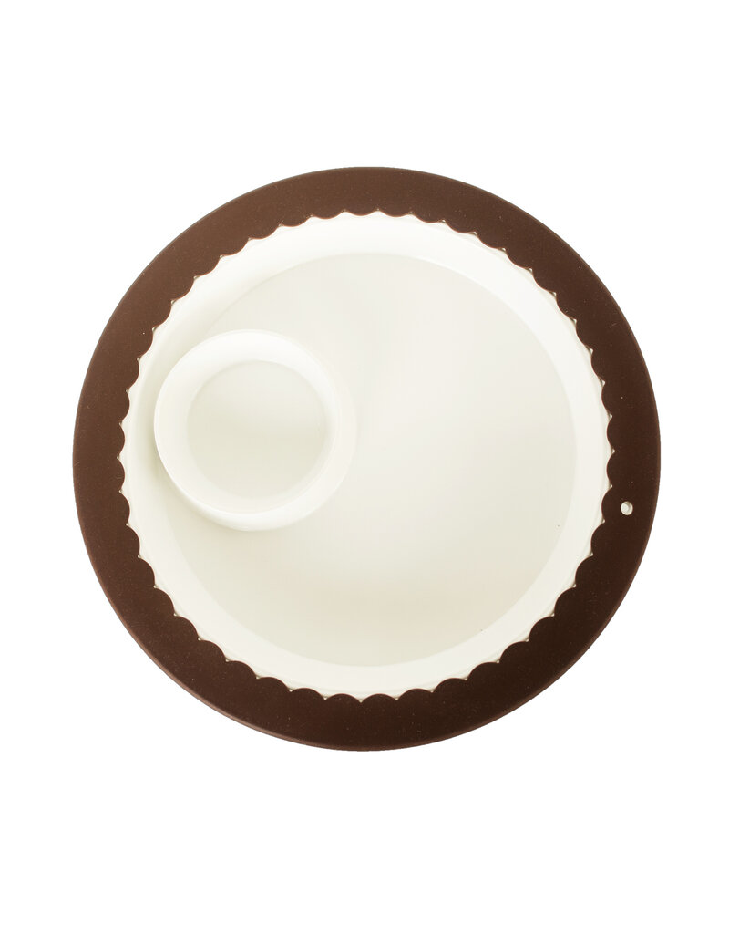 NORA FLEMING Brown Silicone Band - Literacy