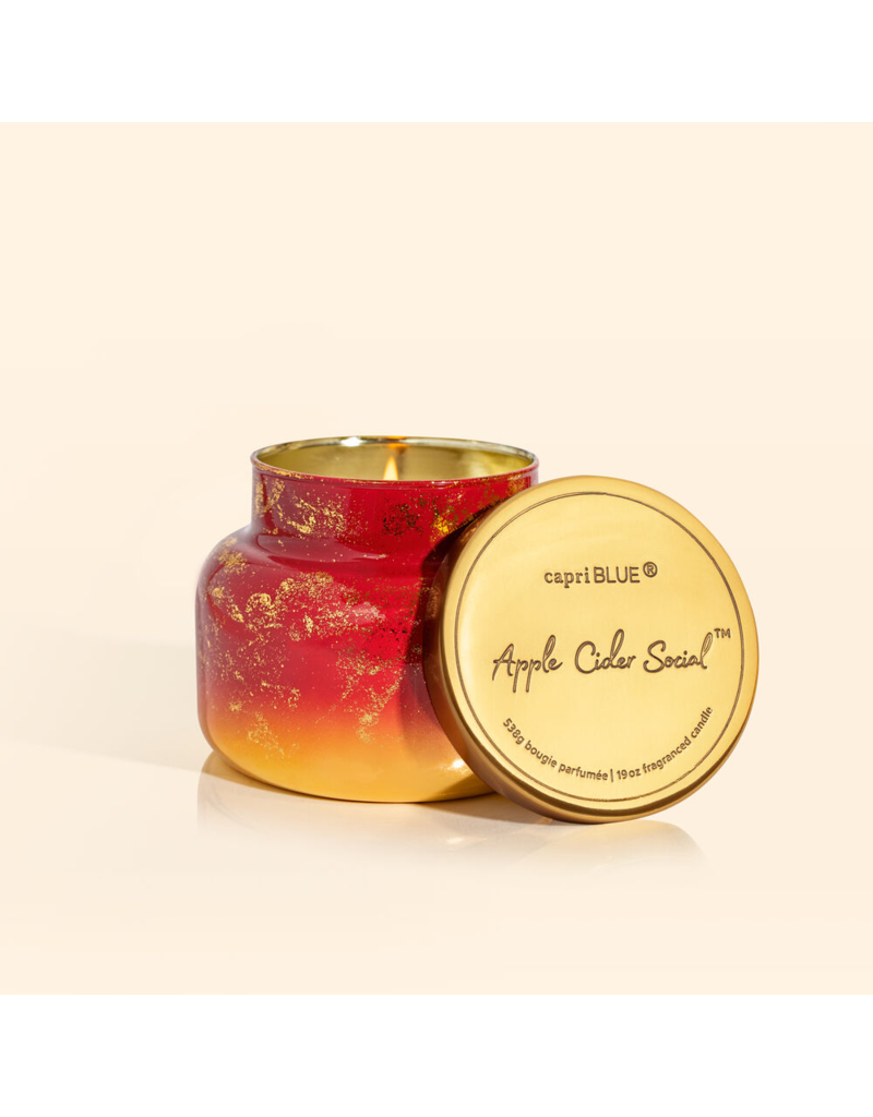CAPRI BLUE Glimmer Signature Jar in Apple Cider Social