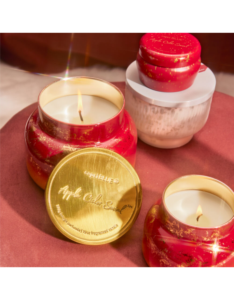 CAPRI BLUE Glimmer Signature Jar in Apple Cider Social