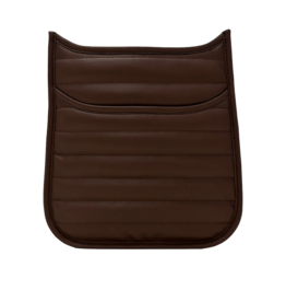 AHDORNED Sarah Quilted Faux Leather Messenger - Mocha