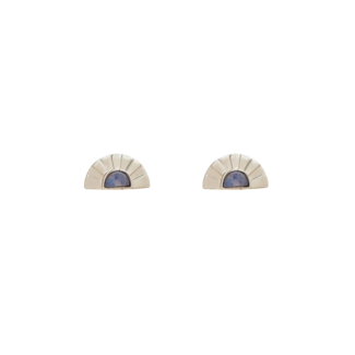 PURA VIDA Pacifica Stud Earrings in Silver