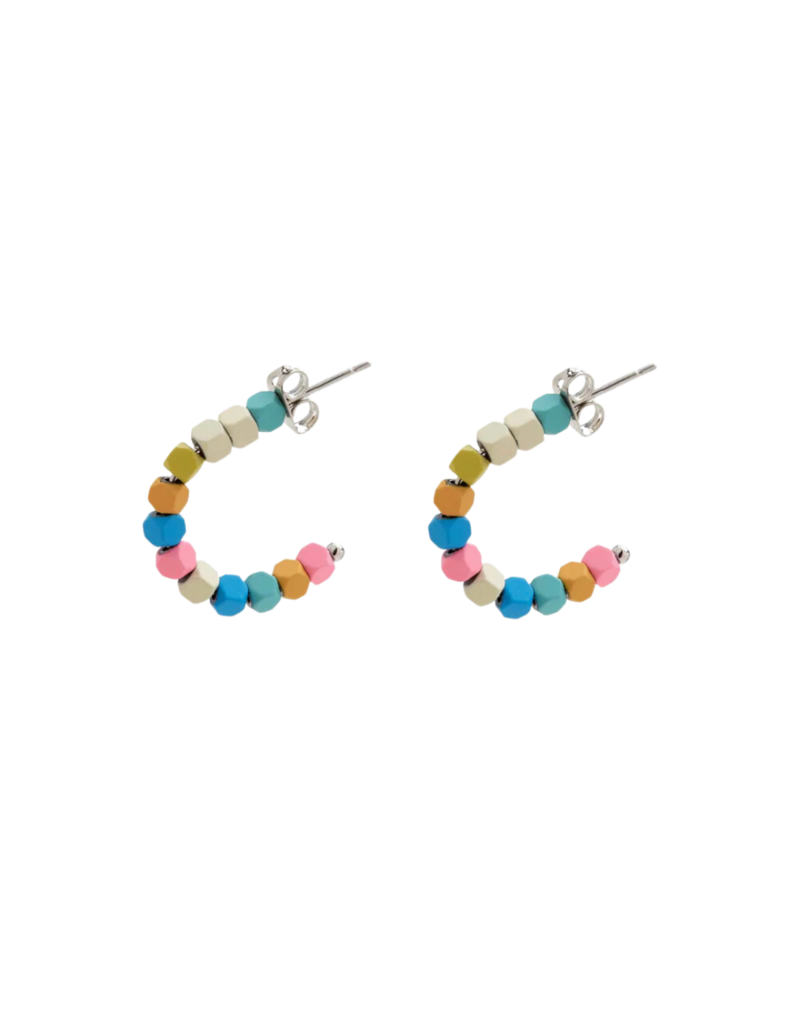 PURA VIDA Bahama Bead Hoop Earrings