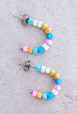 PURA VIDA Bahama Bead Hoop Earrings PURA VIDA Bahama Bead Hoop Earrings