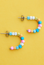 PURA VIDA Bahama Bead Hoop Earrings PURA VIDA Bahama Bead Hoop Earrings