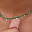 Jade Beaded Choker Necklace