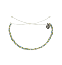 PURA VIDA Mental Health Awareness Mini Braided Bracelet