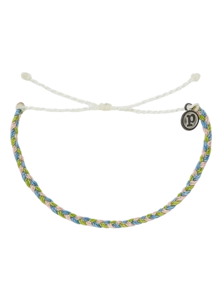 PURA VIDA Mental Health Awareness Mini Braided Bracelet