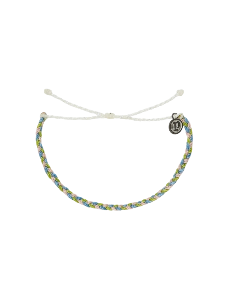 PURA VIDA Mental Health Awareness Mini Braided Bracelet