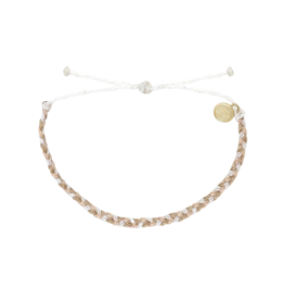 PURA VIDA Multi Mini Braided Bracelet in Leche