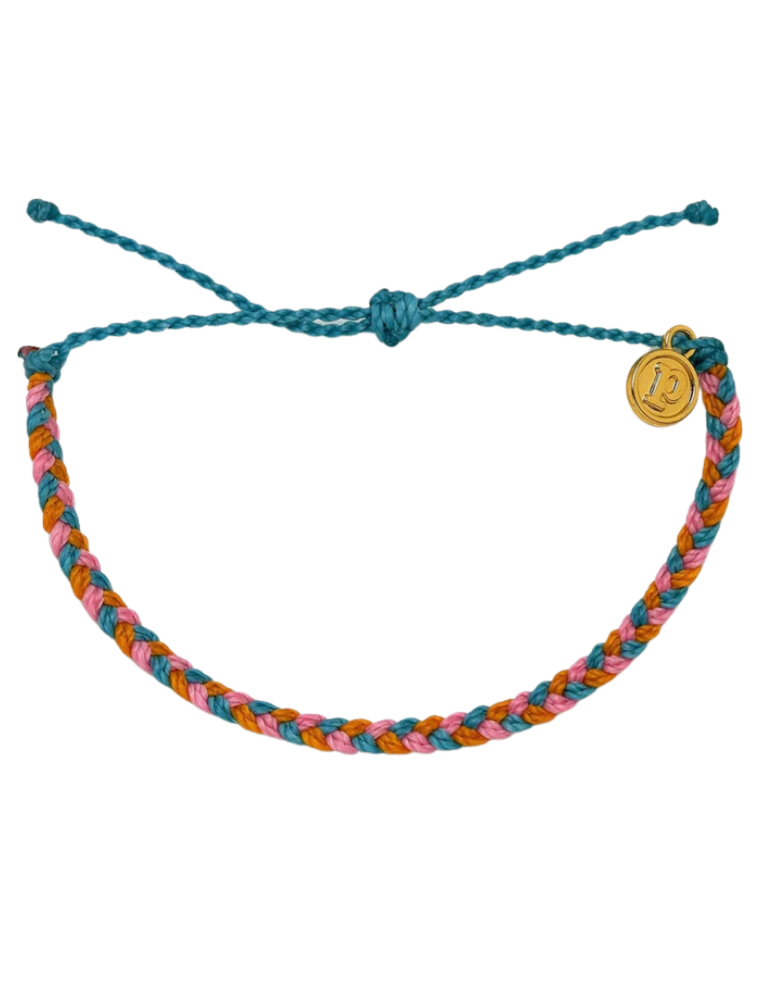 PURA VIDA Multi Mini Braided Bracelet in Tropic