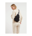 Beyond The Horizon Woven Neoprene Sling Backpack in Black