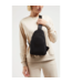 Beyond The Horizon Woven Neoprene Sling Backpack in Black