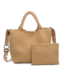 Sky's The Limit Woven Neoprene Medium Tote in Nude