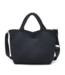 Sky's The Limit Woven Neoprene Medium Tote in Black