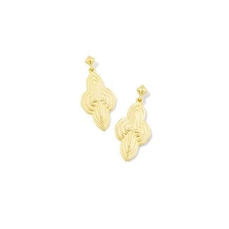 KENDRA SCOTT DESIGN Abbie Metal Drop Earrings in Gold