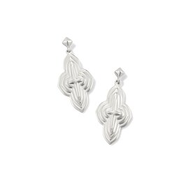 KENDRA SCOTT DESIGN Abbie Metal Drop Earrings in Silver