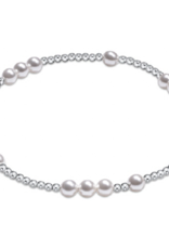 ENEWTON DESIGN Hope Unwritten 4mm Bead Bracelet - Pearl/Silver ENEWTON DESIGN Hope Unwritten 4mm Bead Bracelet - Pearl/Silver