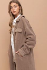 Isabel Long Coat in Brown