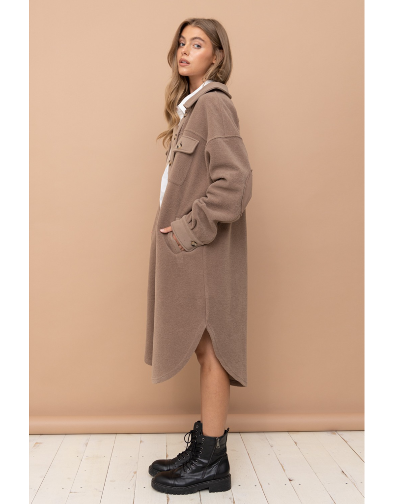 Isabel Long Coat in Brown
