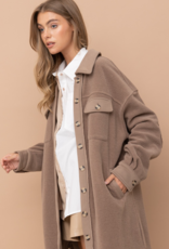 Isabel Long Coat in Brown