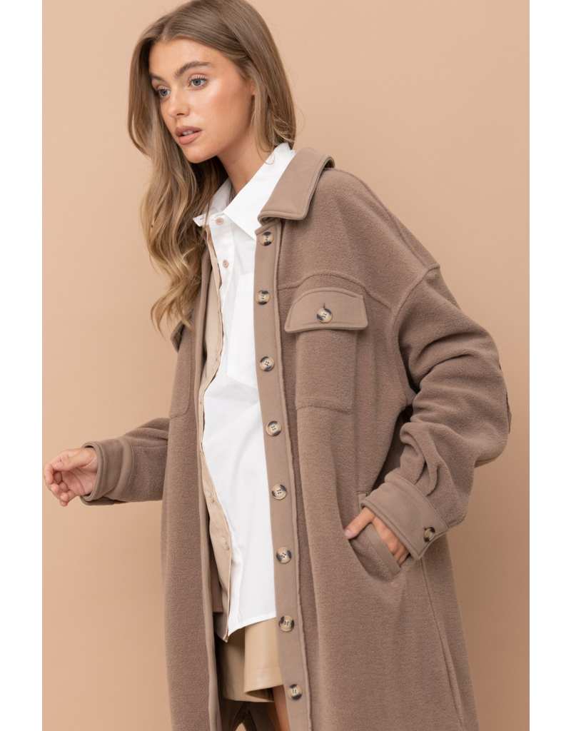 Isabel Long Coat in Brown