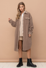 Isabel Long Coat in Brown