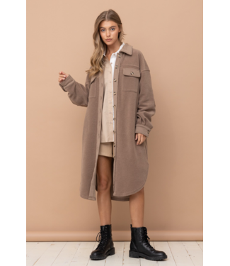 Isabel Long Coat in Brown