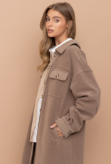 Isabel Long Coat in Brown