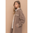 Isabel Long Coat in Brown