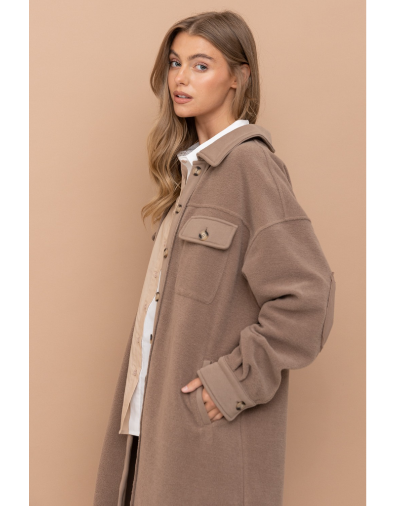 Isabel Long Coat in Brown