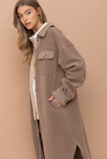 Isabel Long Coat in Brown