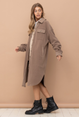 Isabel Long Coat in Brown