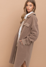 Isabel Long Coat in Brown