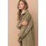 Isabel Long Coat in Olive