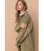 Isabel Long Coat in Olive