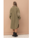 Isabel Long Coat in Olive