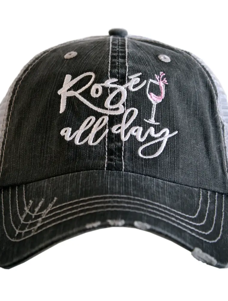 KATYDID Rosé All Day Trucker Hat
