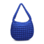 Revive Puffy Quilted Nylon Hobo in Cobalt