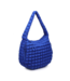 Revive Puffy Quilted Nylon Hobo in Cobalt