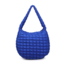 Revive Puffy Quilted Nylon Hobo in Cobalt