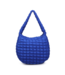 Revive Puffy Quilted Nylon Hobo in Cobalt