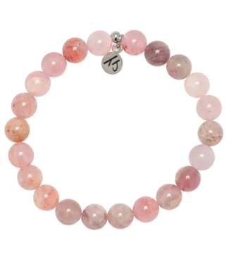 TJAZELLE Unconditional Stacker Bracelet in Madagascar Quartz & Silver
