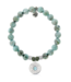 Larimar Healing Prayers Bracelet in Larimar & Silver