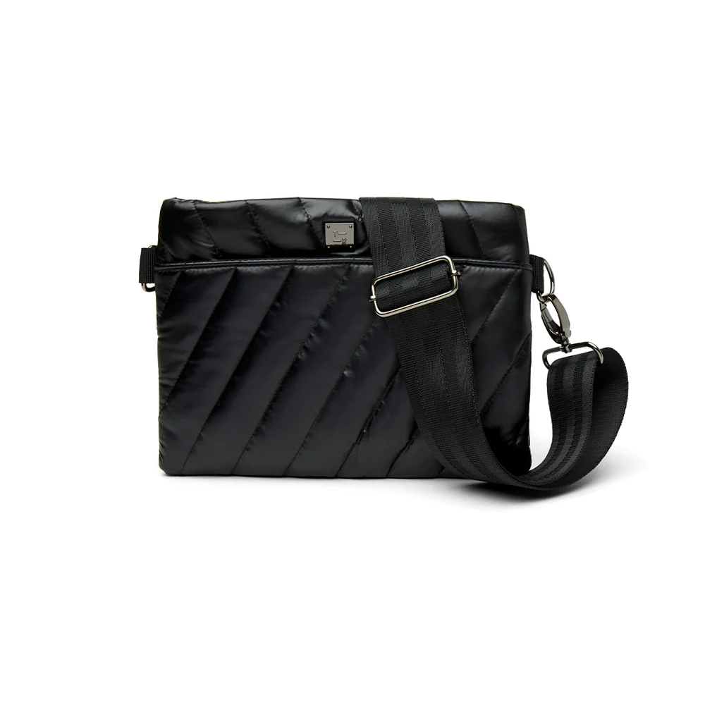 Think Royln Diagonal Bum Bag 2.0 in Pearl Latte (Black Hardware) - Her Hide  Out