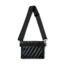 Diagonal Bum Bag 2.0 in Pearl Black (Black Hardware)
