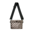 Diagonal Bum Bag 2.0 in Pearl Latte (Black Hardware)