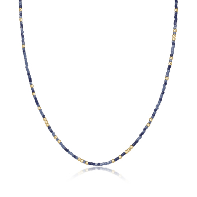 Hope Unwritten 15" Choker Necklace - All I Blue Is Win