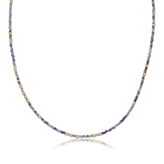 ENEWTON DESIGN Hope Unwritten 15" Choker Necklace - Grape Balls Of Fire