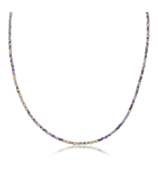 ENEWTON DESIGN Hope Unwritten 15" Choker Necklace - Grape Balls Of Fire