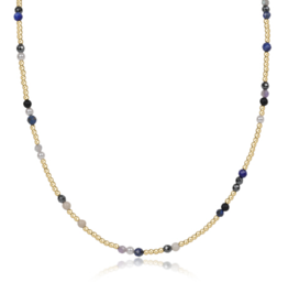 ENEWTON DESIGN Hope Unwritten Gemstone 15" Choker Necklace - Fall/Winter Hot Mess/Gold